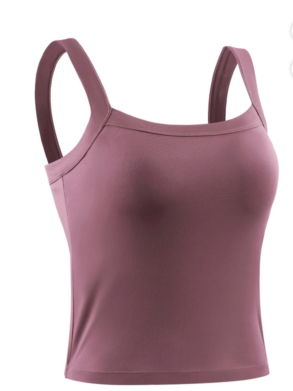 Everyday Stretch Tank in Dusty Mauve